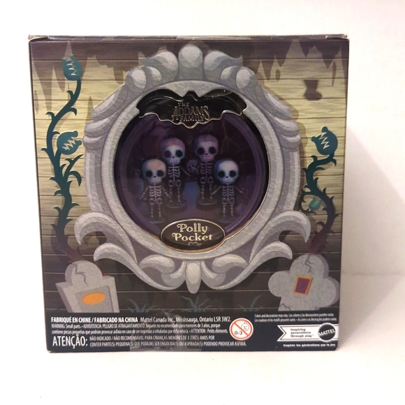 Mattel Collectors Polly Pocket The Addams Family Brand New Sealed - Picture 3 of 6